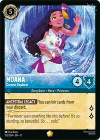 Moana - Curious Explorer (155/204) [Winterspell] | Gear Gaming Bentonville
