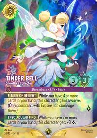 Tinker Bell - Snowflake Collector (Store Championship) (34) [Disney Lorcana Promo Cards] | Gear Gaming Bentonville