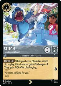 Stitch - High Badness Level (35) [Disney Lorcana Promo Cards] | Gear Gaming Bentonville