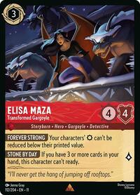 Elisa Maza - Transformed Gargoyle (112/204) [Winterspell] | Gear Gaming Bentonville