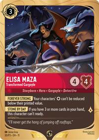 Elisa Maza - Transformed Gargoyle (30) [Disney Lorcana Promo Cards] | Gear Gaming Bentonville