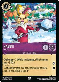 Rabbit - Fed Up (41/204) [Winterspell] | Gear Gaming Bentonville