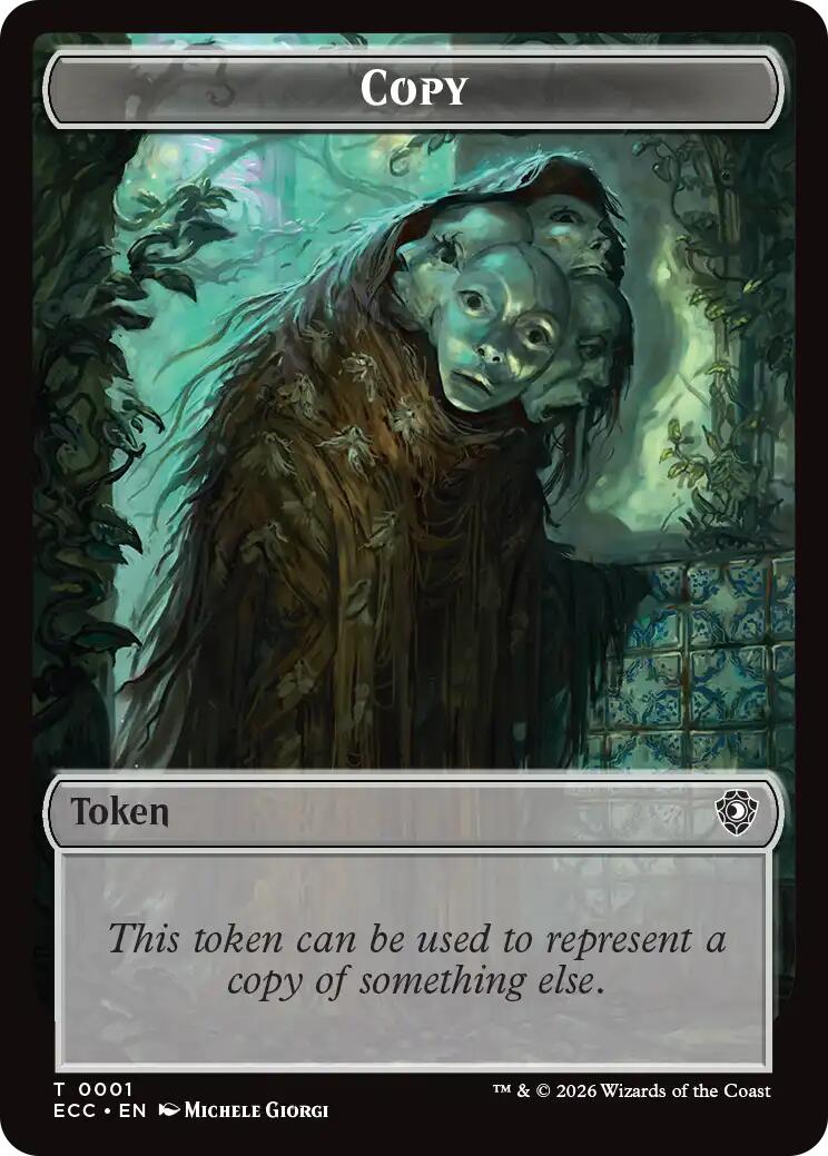 Copy // Shapeshifter Double-Sided Token [Lorwyn Eclipsed Tokens] | Gear Gaming Bentonville