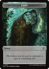 Copy // Scarecrow Double-Sided Token [Lorwyn Eclipsed Tokens] | Gear Gaming Bentonville