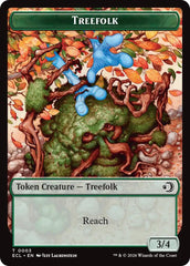 Treefolk // Goblin Double-Sided Token [Lorwyn Eclipsed Tokens] | Gear Gaming Bentonville