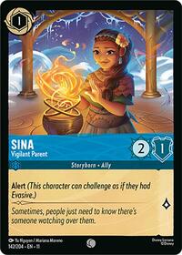 Sina - Vigilant Parent (142/204) [Winterspell] | Gear Gaming Bentonville