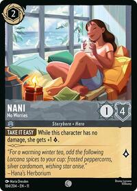 Nani - No Worries (184/204) [Winterspell] | Gear Gaming Bentonville