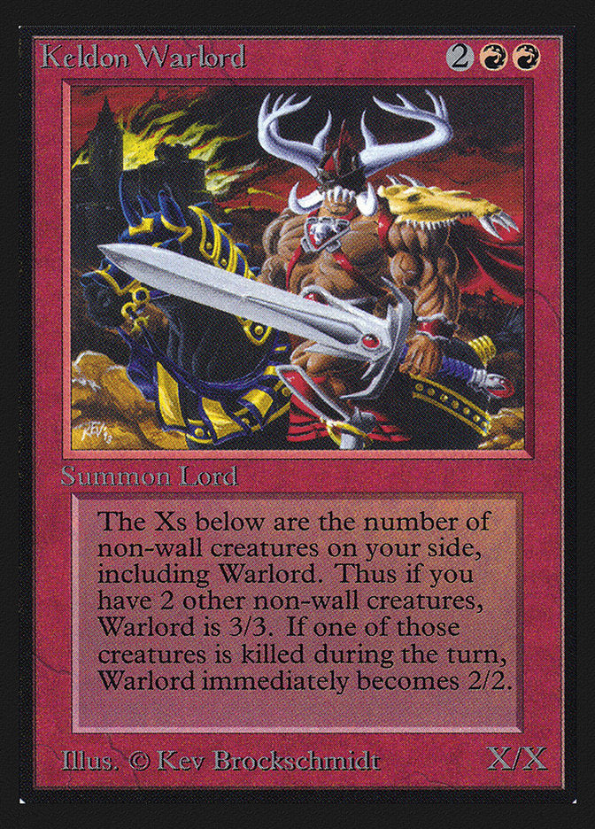 Keldon Warlord [International Collectors' Edition] | Gear Gaming Bentonville