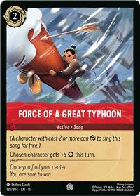 Force of a Great Typhoon (128/204) [Winterspell] | Gear Gaming Bentonville