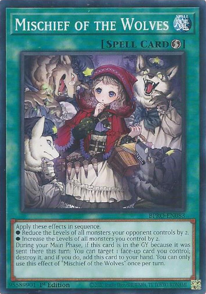 Mischief of the Wolves [BPRO-EN083] Common | Gear Gaming Bentonville