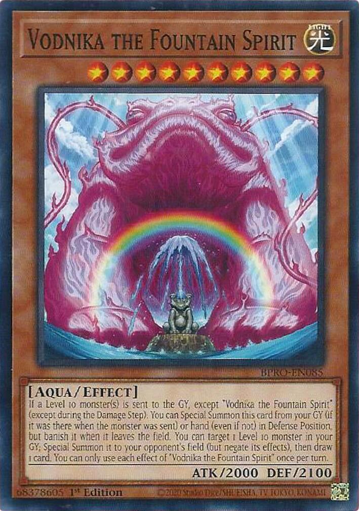 Vodnika the Fountain Spirit [BPRO-EN085] Common | Gear Gaming Bentonville
