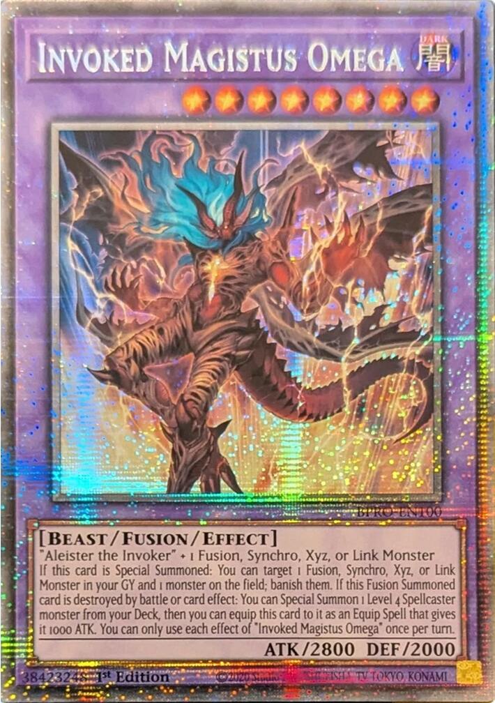 Invoked Magistus Omega (Starlight Rare) [BPRO-EN100] Starlight Rare | Gear Gaming Bentonville