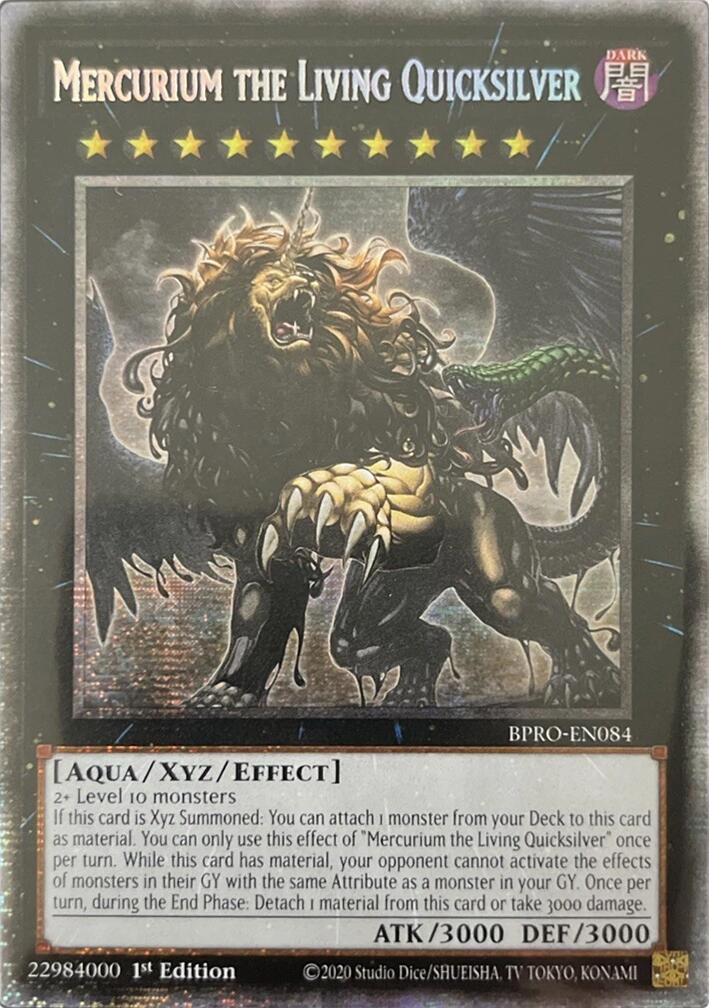 Mercurium the Living Quicksilver (Starlight Rare) [BPRO-EN084] Starlight Rare | Gear Gaming Bentonville