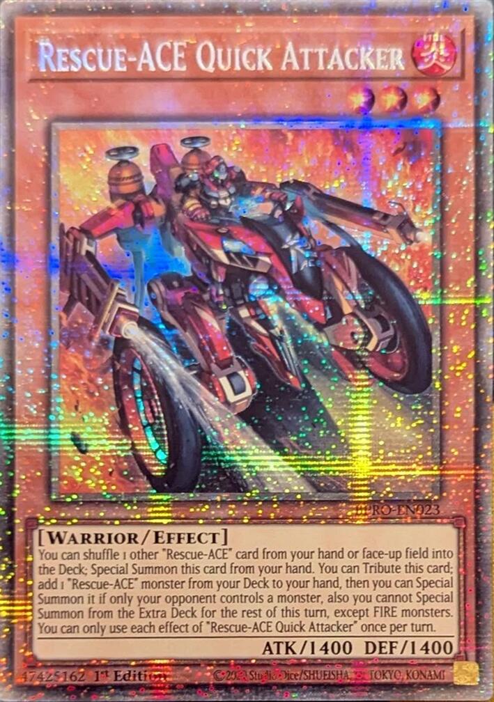 Rescue-ACE Quick Attacker (Starlight Rare) [BPRO-EN023] Starlight Rare | Gear Gaming Bentonville