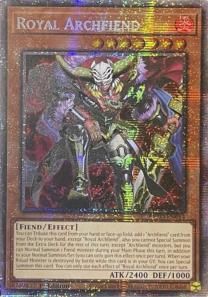 Royal Archfiend (Starlight Rare) [BPRO-EN014] Starlight Rare | Gear Gaming Bentonville