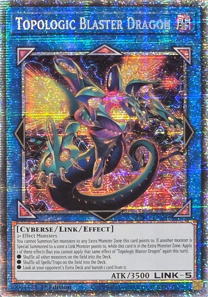 Topologic Blaster Dragon (Starlight Rare) [BPRO-EN046] Starlight Rare | Gear Gaming Bentonville