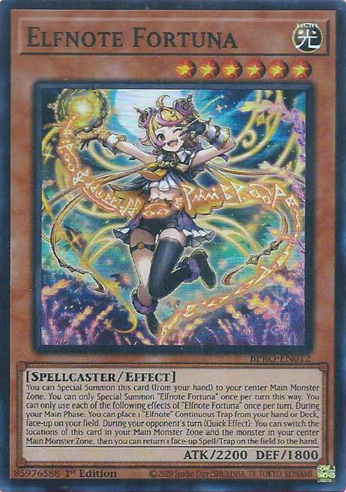 Elfnote Fortuna [BPRO-EN012] Super Rare | Gear Gaming Bentonville