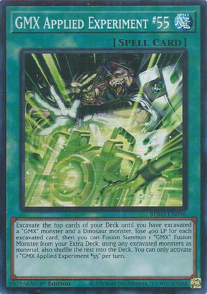 GMX Applied Experiment #55 [BPRO-EN096] Super Rare | Gear Gaming Bentonville