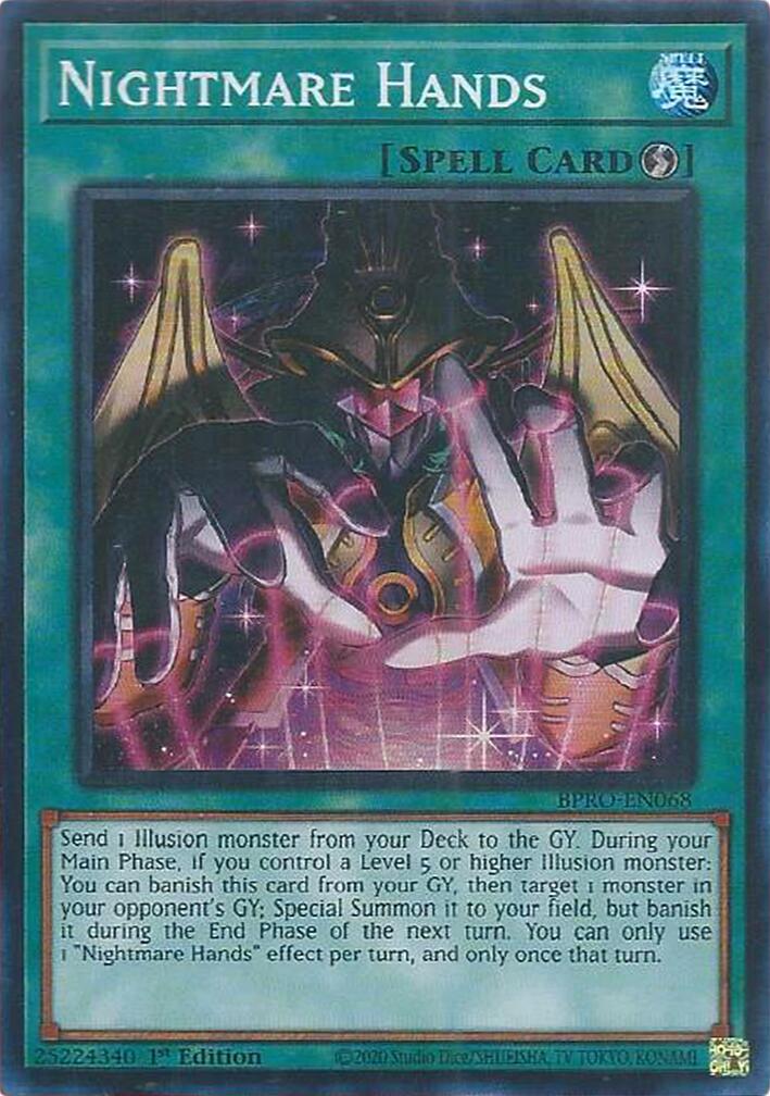 Nightmare Hands [BPRO-EN068] Super Rare | Gear Gaming Bentonville