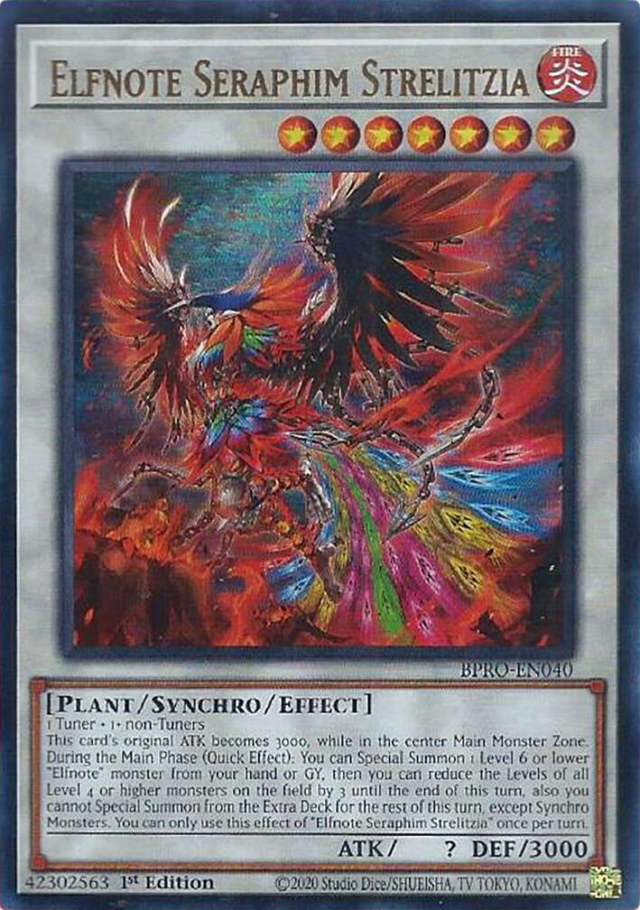 Elfnote Seraphim Strelitzia [BPRO-EN040] Ultra Rare | Gear Gaming Bentonville