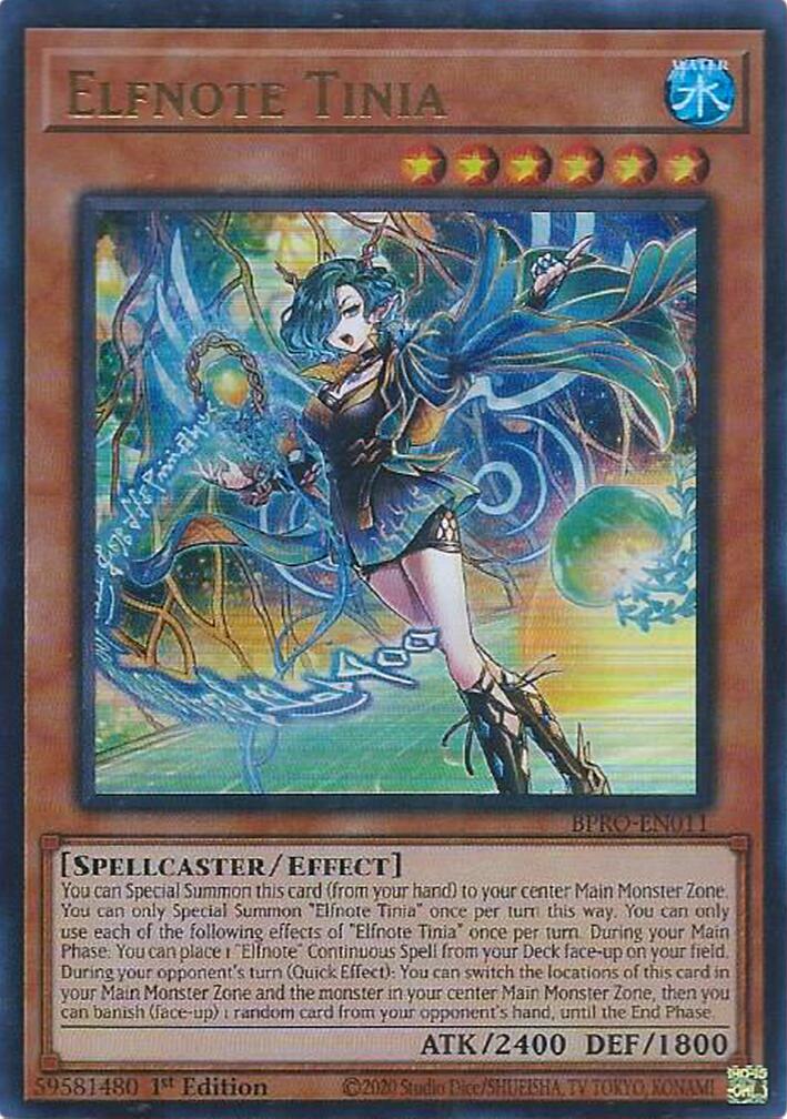 Elfnote Tinia [BPRO-EN011] Ultra Rare | Gear Gaming Bentonville
