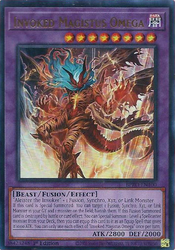 Invoked Magistus Omega [BPRO-EN100] Ultra Rare | Gear Gaming Bentonville