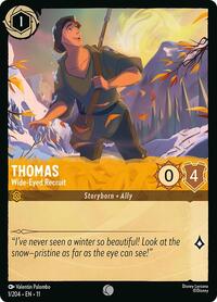 Thomas - Wide-Eyed Recruit (1/204) [Winterspell] | Gear Gaming Bentonville