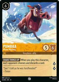 Pumbaa - Winter Warthog (4/204) [Winterspell] | Gear Gaming Bentonville