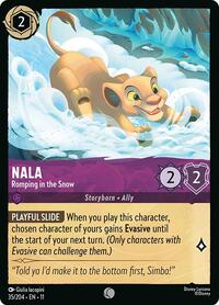 Nala - Romping in the Snow (35/204) [Winterspell] | Gear Gaming Bentonville