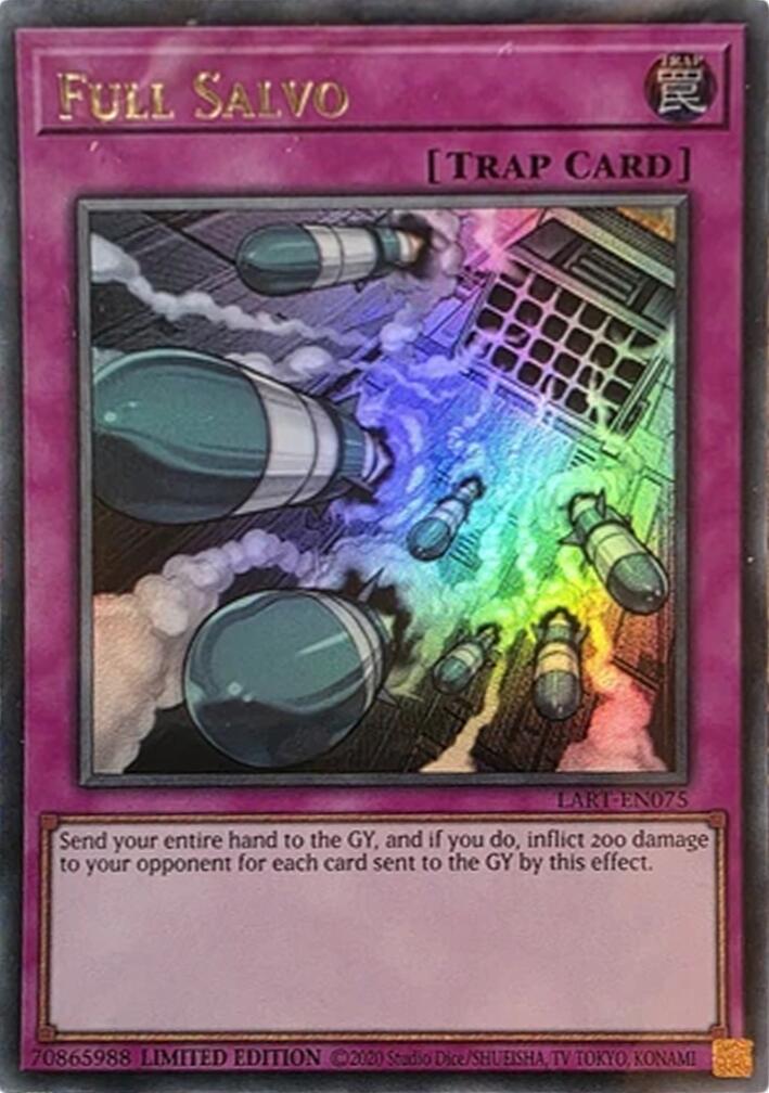 Full Salvo [LART-EN075] Ultra Rare | Gear Gaming Bentonville