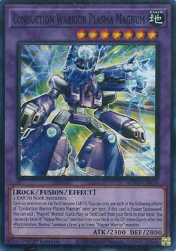 Conduction Warrior Plasma Magnum [BPRO-EN034] Super Rare | Gear Gaming Bentonville