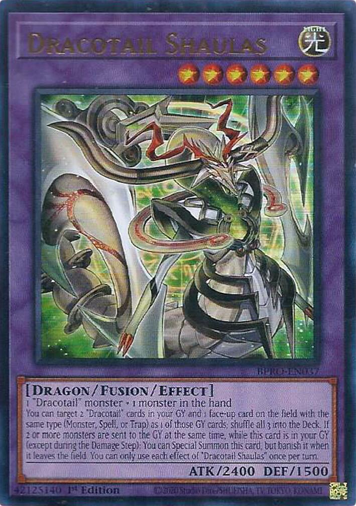 Dracotail Shaulas [BPRO-EN037] Ultra Rare | Gear Gaming Bentonville