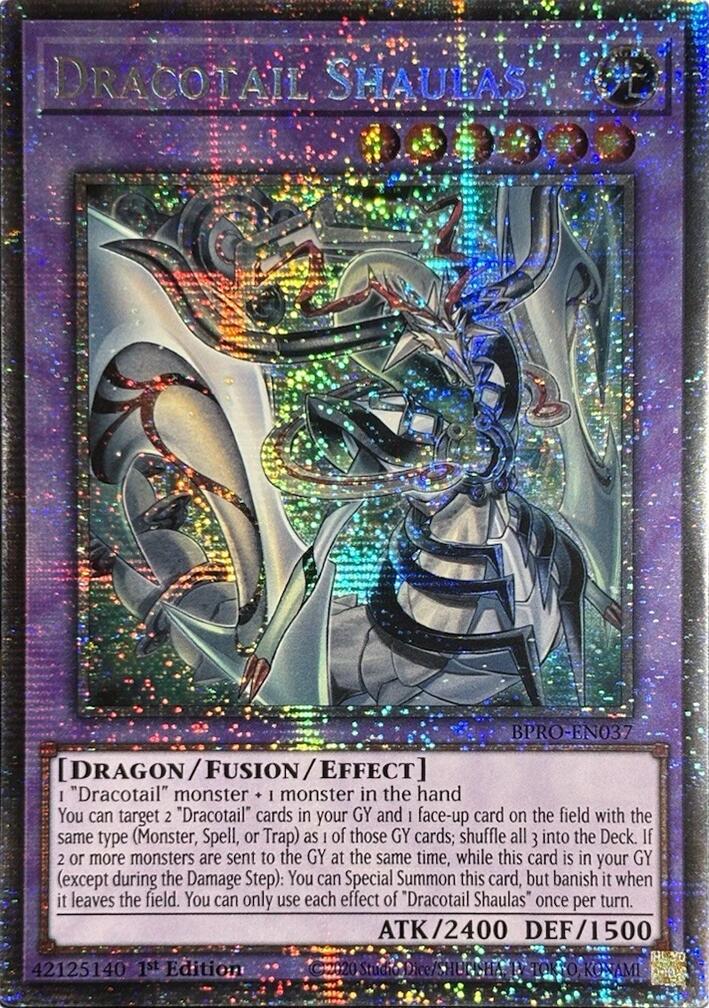 Dracotail Shaulas [BPRO-EN037] Starlight Rare | Gear Gaming Bentonville