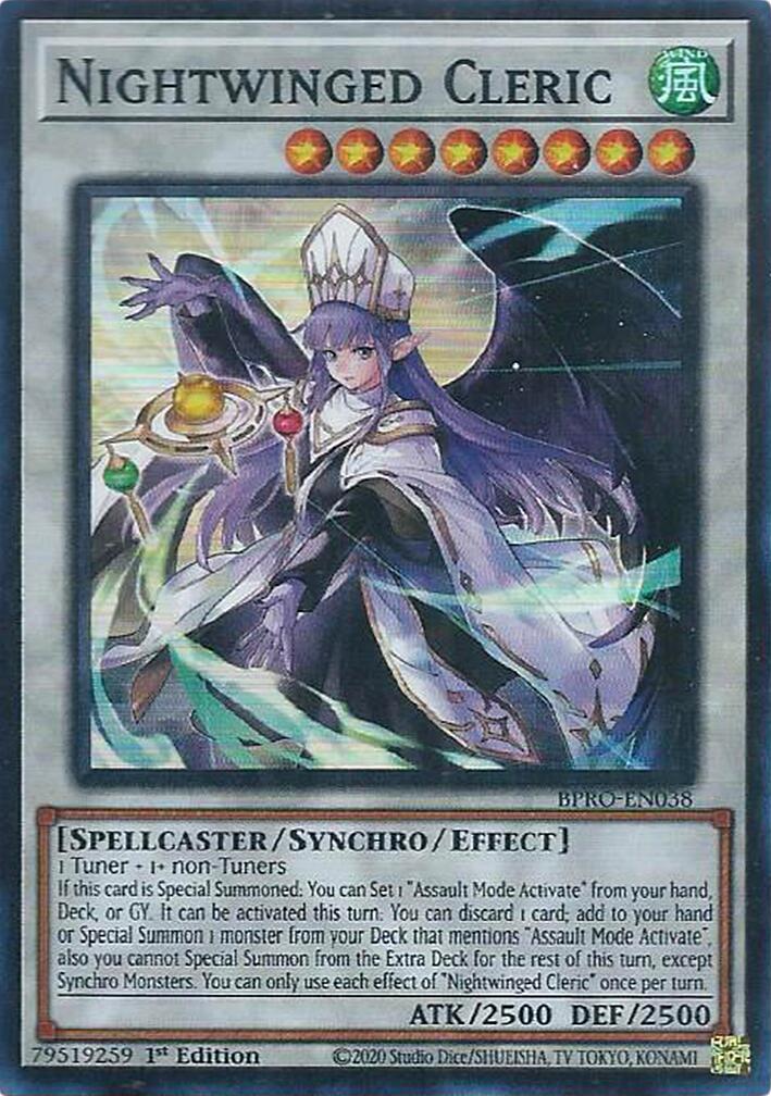 Nightwinged Cleric [BPRO-EN038] Common | Gear Gaming Bentonville