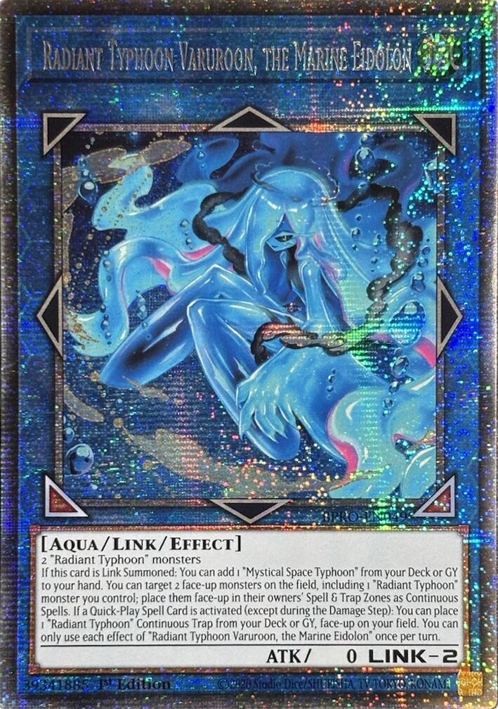 Radiant Typhoon Varuroon, the Marine Eidolon [BPRO-EN049] Starlight Rare | Gear Gaming Bentonville