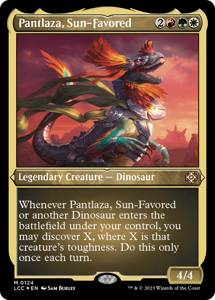Pantlaza, Sun-Favored (Display Commander) [The Lost Caverns of Ixalan Commander] | Gear Gaming Bentonville