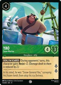 Yao - Snow Warrior (73/204) [Winterspell] | Gear Gaming Bentonville