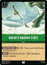 Rafiki's Bakora Staff (99/204) [Winterspell] | Gear Gaming Bentonville