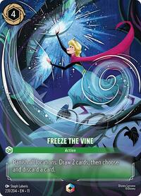 Freeze the Vine (Enchanted) (231/204) [Winterspell] | Gear Gaming Bentonville