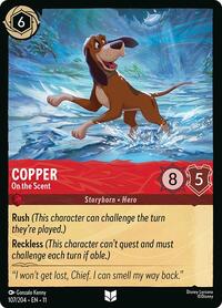 Copper - On the Scent (107/204) [Winterspell] | Gear Gaming Bentonville