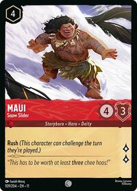 Maui - Snow Slider (109/204) [Winterspell] | Gear Gaming Bentonville