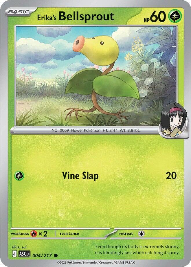 Erika's Bellsprout (004/217) [Mega Evolution: Ascended Heroes] | Gear Gaming Bentonville