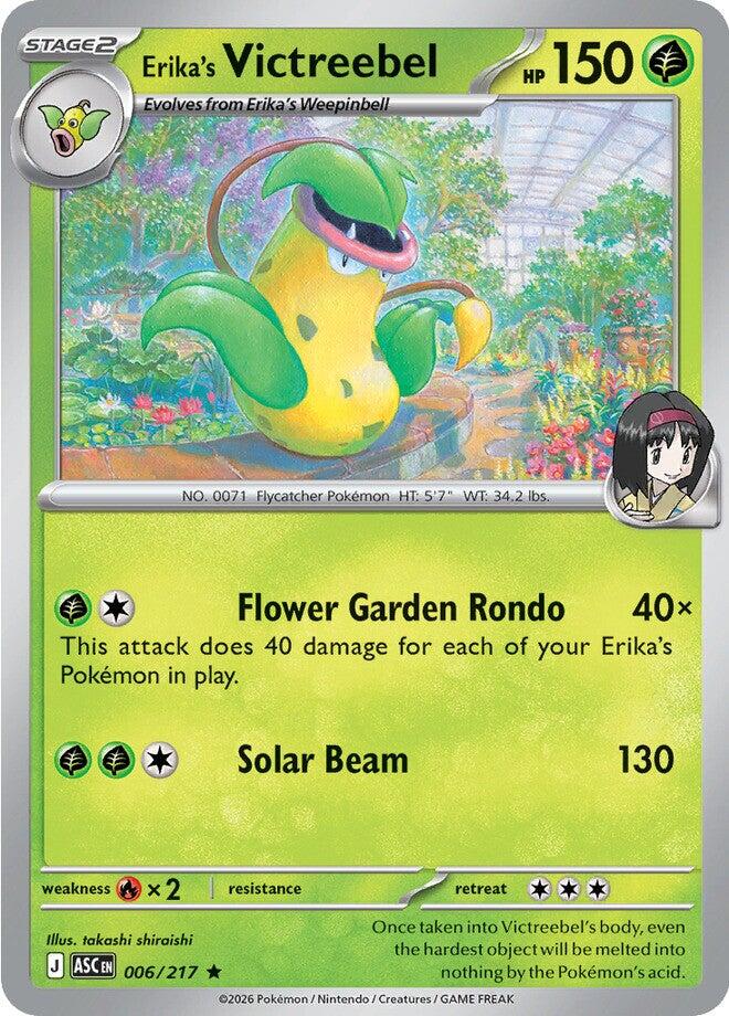 Erika's Victreebel (006/217) [Mega Evolution: Ascended Heroes] | Gear Gaming Bentonville