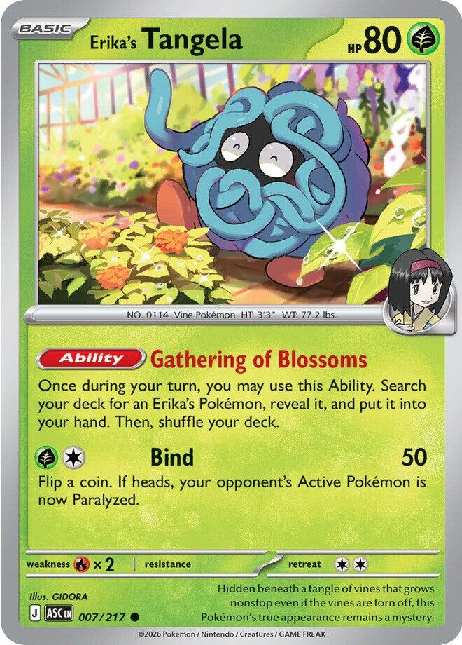 Erika's Tangela (007/217) [Mega Evolution: Ascended Heroes] | Gear Gaming Bentonville