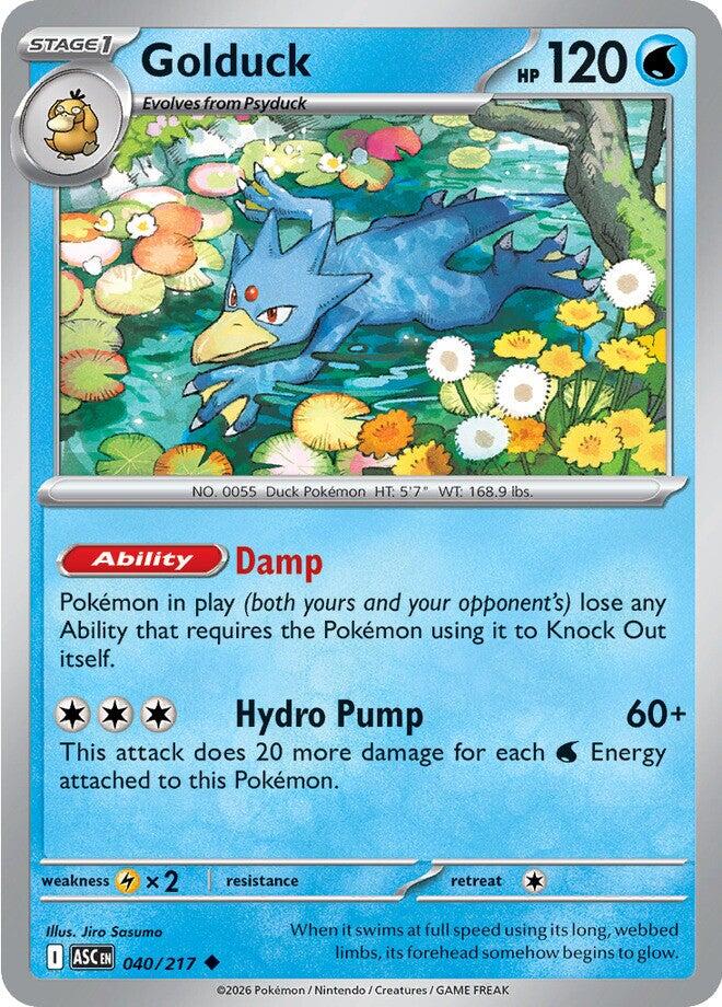 Golduck (040/217) [Mega Evolution: Ascended Heroes] | Gear Gaming Bentonville