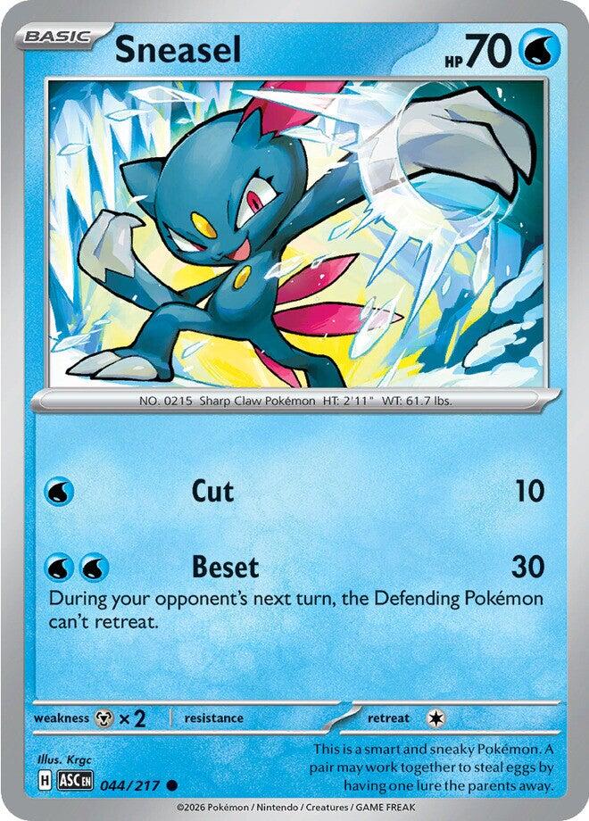 Sneasel (044/217) [Mega Evolution: Ascended Heroes] | Gear Gaming Bentonville