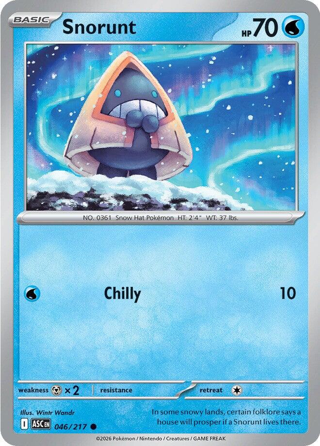 Snorunt (046/217) [Mega Evolution: Ascended Heroes] | Gear Gaming Bentonville