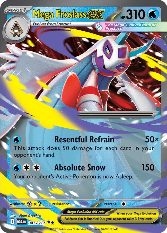 Mega Froslass ex (047/217) [Mega Evolution: Ascended Heroes] | Gear Gaming Bentonville