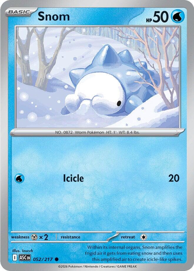 Snom (052/217) [Mega Evolution: Ascended Heroes] | Gear Gaming Bentonville