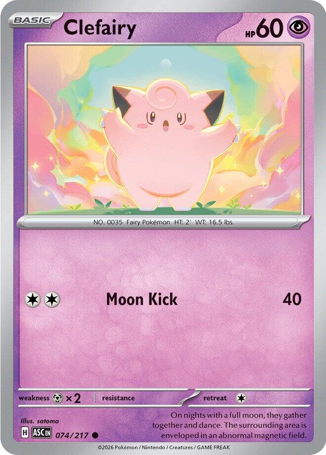 Clefairy (074/217) [Mega Evolution: Ascended Heroes] | Gear Gaming Bentonville